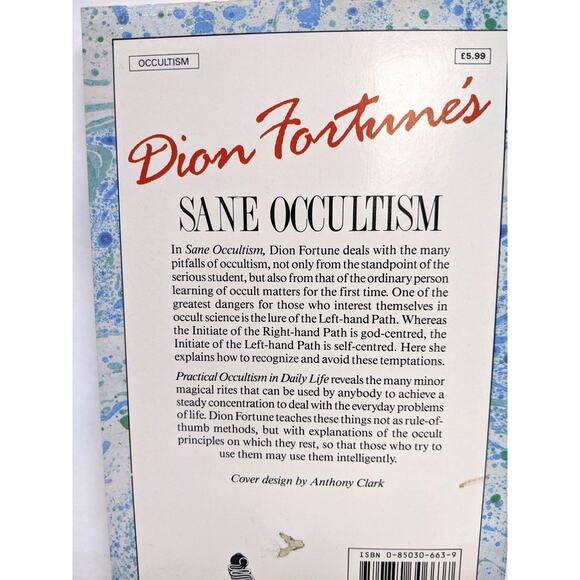 Mixed lot of 6 Dion Fortune Books Occult Magic Wicca Witchcraft Relationships - Picture 4 of 8